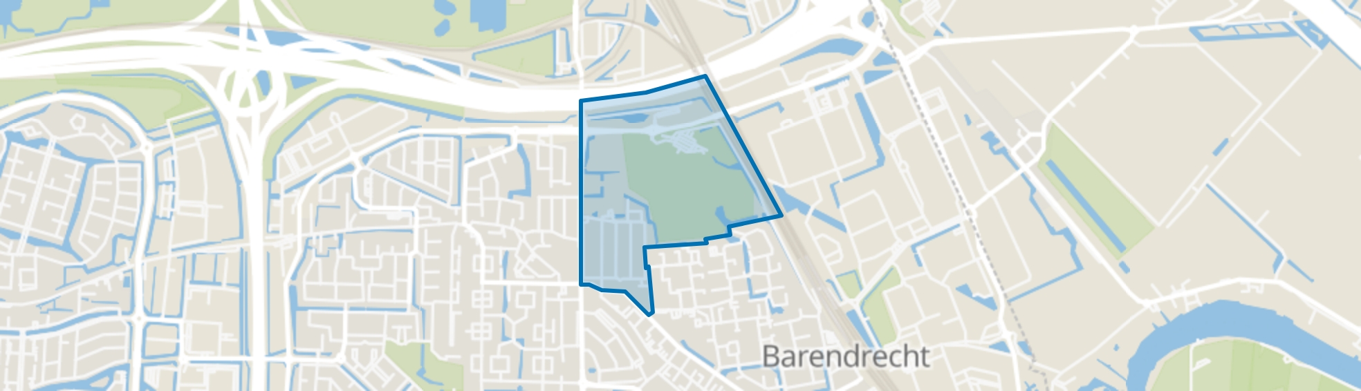 Noord 1, Barendrecht map