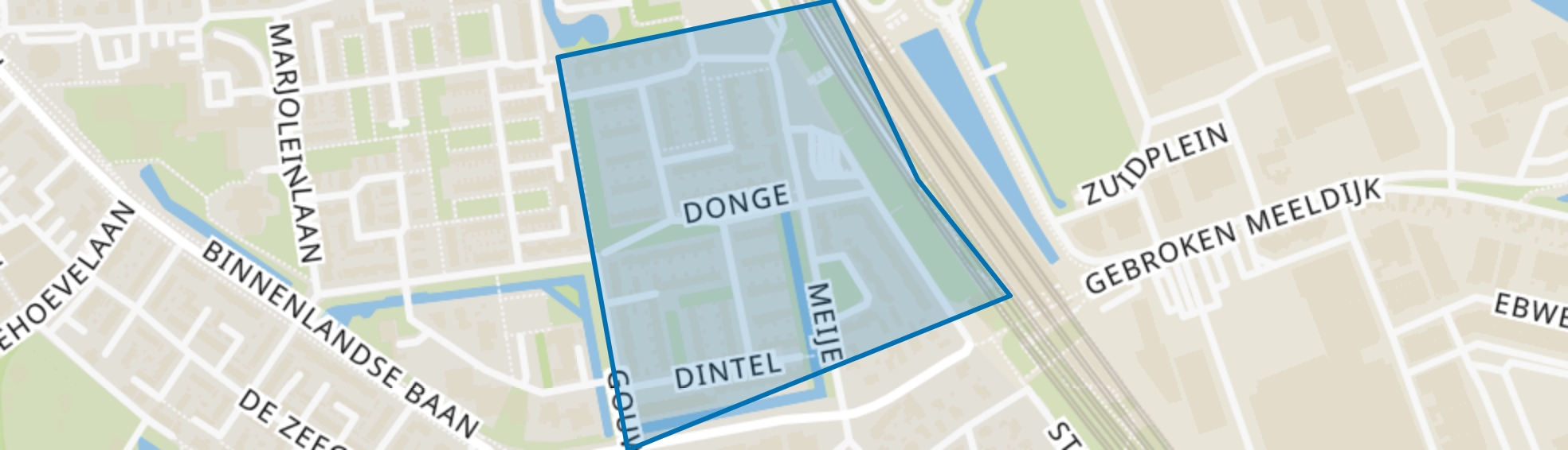Noord 4, Barendrecht map