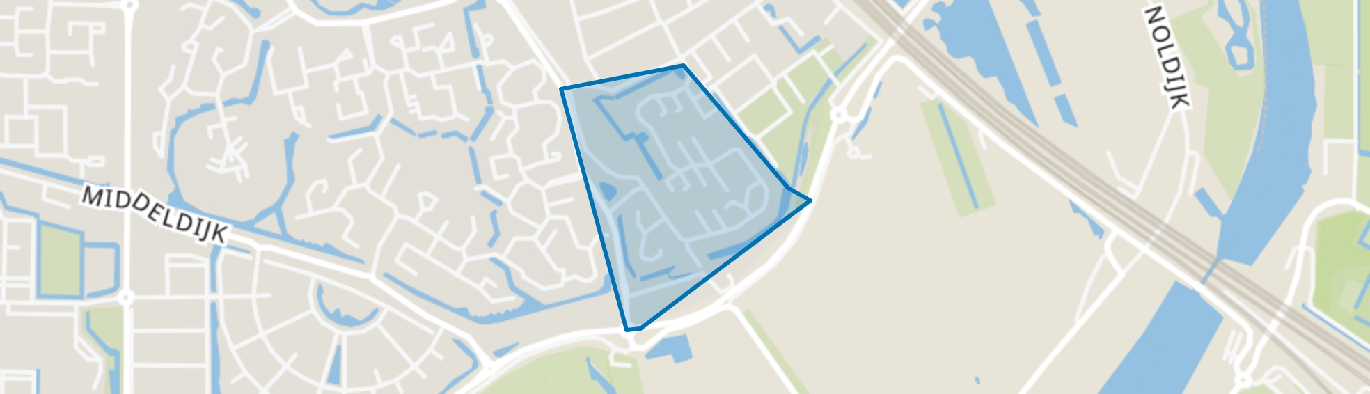 Oranjewijk 2, Barendrecht map