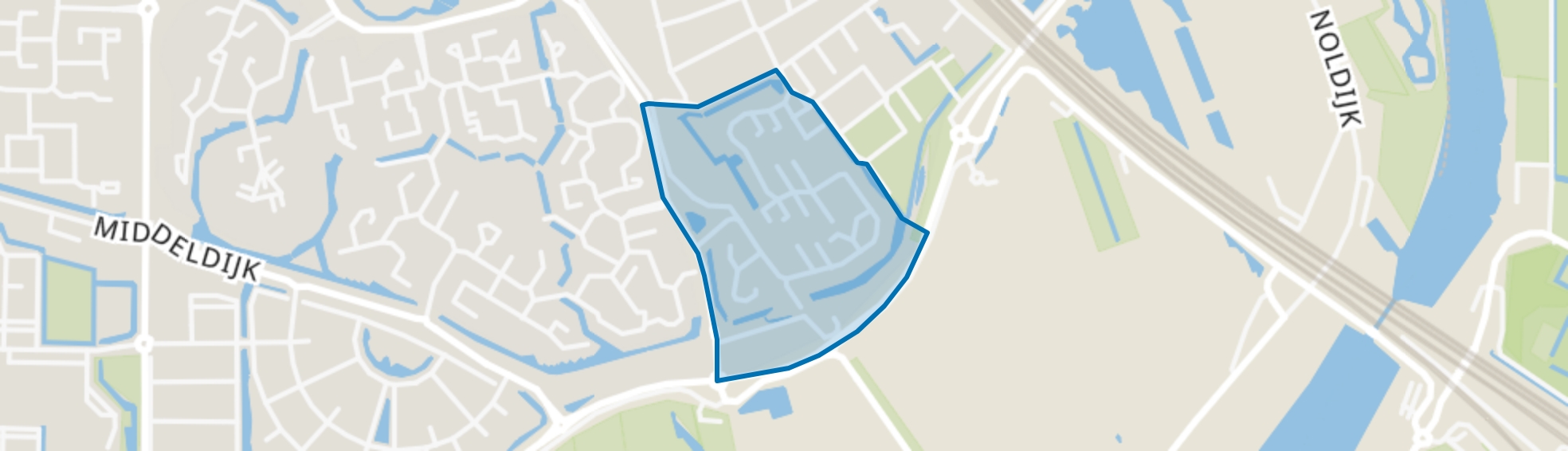 Oranjewijk 2, Barendrecht map