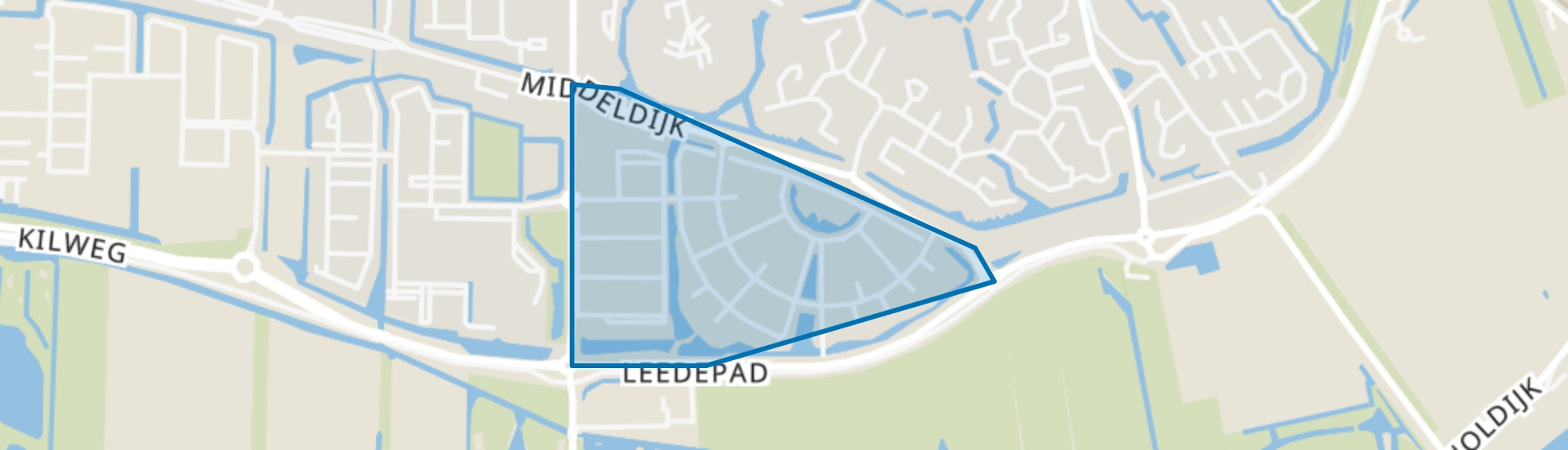 Ter Leede, Barendrecht map