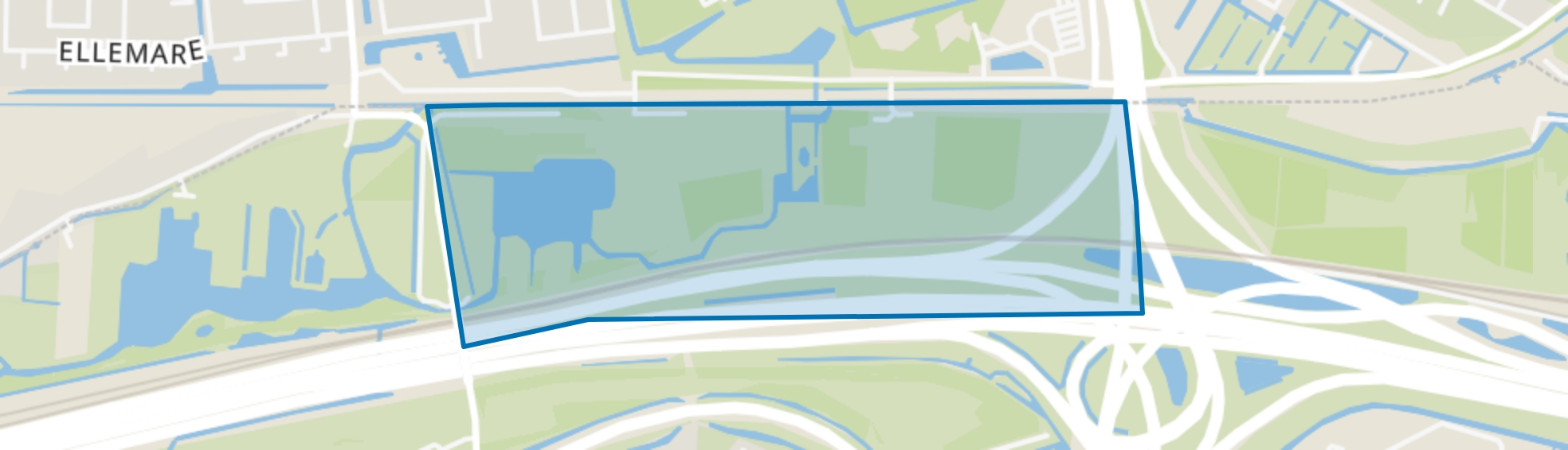 Vrijenburgbos, Barendrecht map