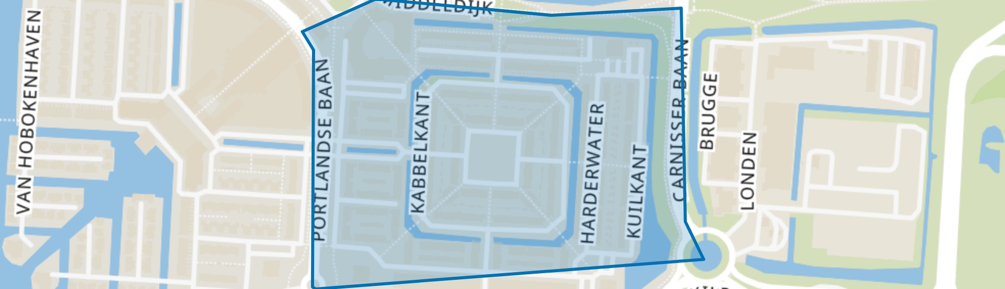 Waterkant, Barendrecht map