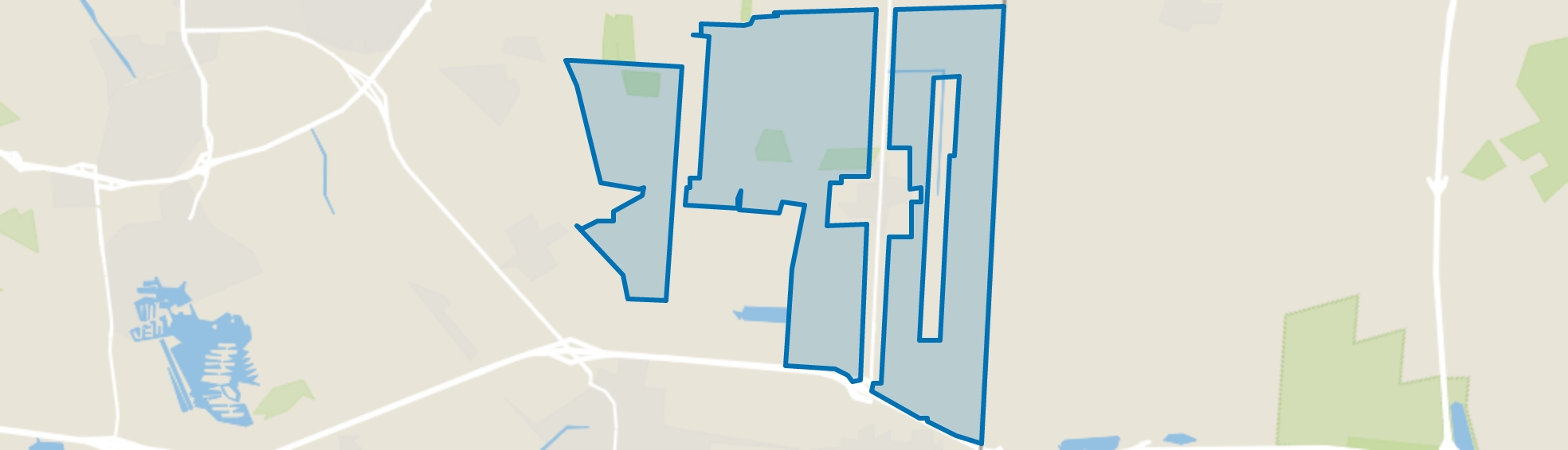 Verspreide huizen Barger-Compascuum, Barger-Compascuum map