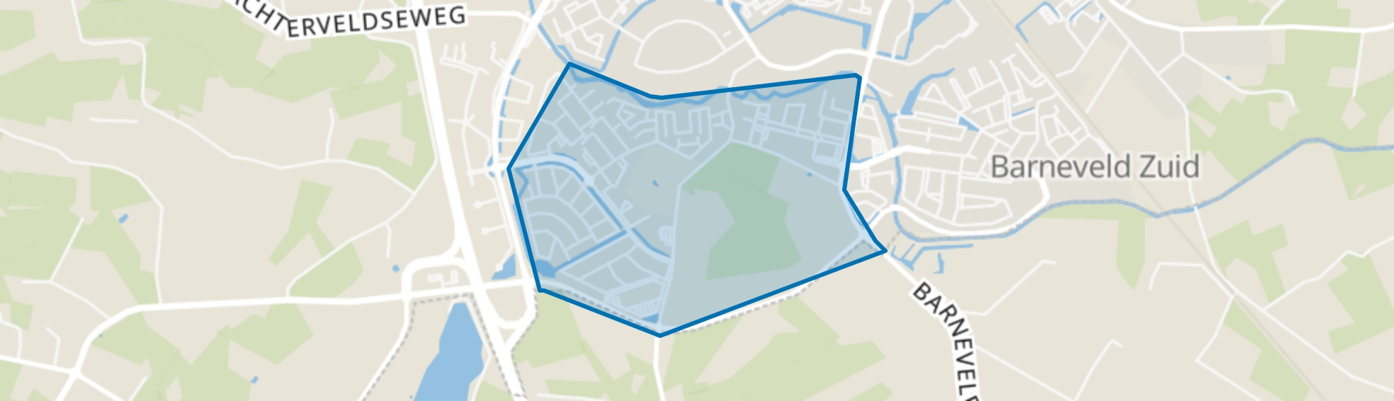 De Burgt, Barneveld map