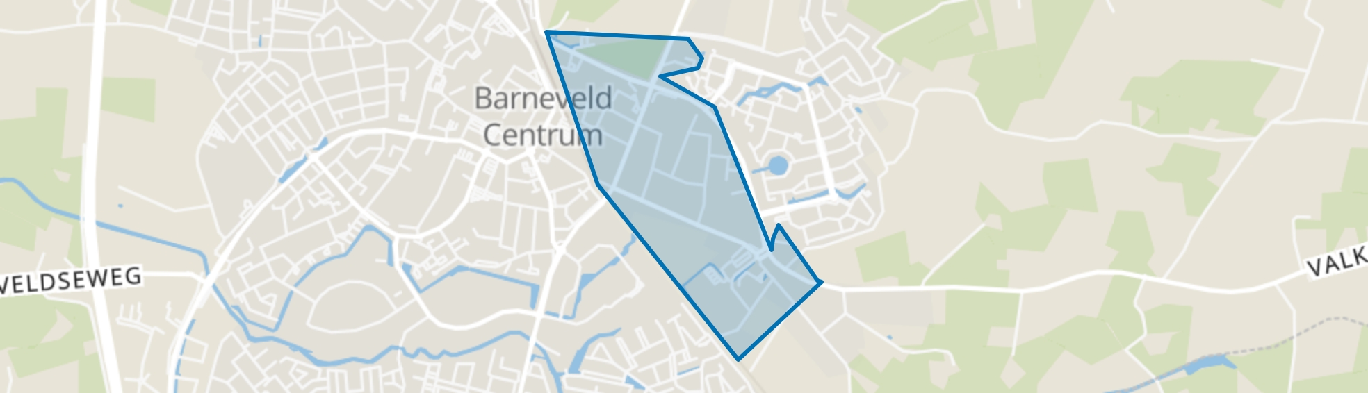 De Valk, Barneveld map