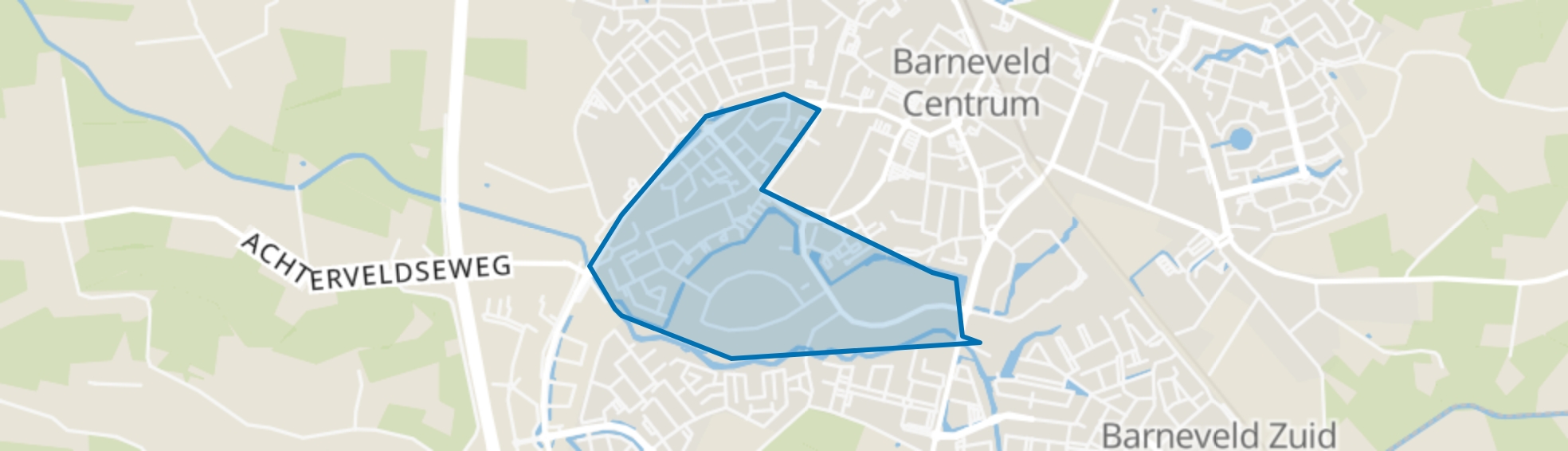 Rootselaar-West, Barneveld map