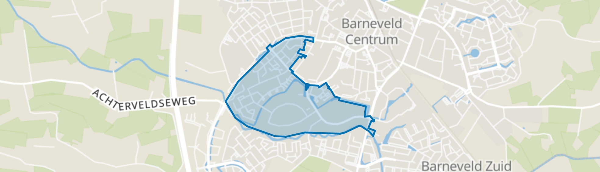 Rootselaar-West, Barneveld map