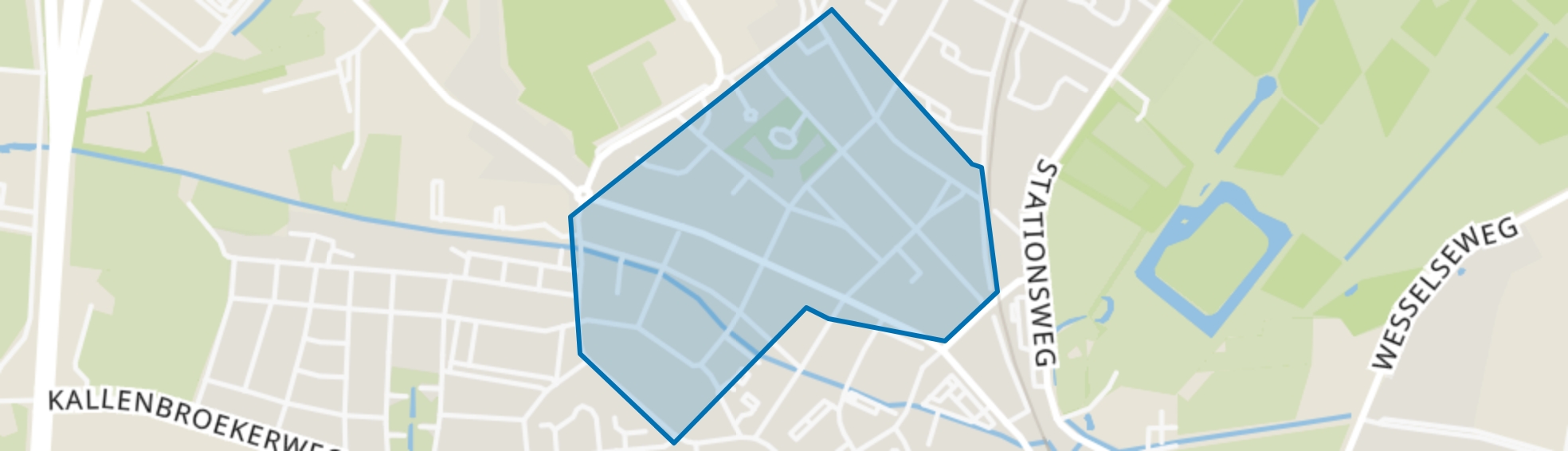 Staatsliedenwijk, Barneveld map