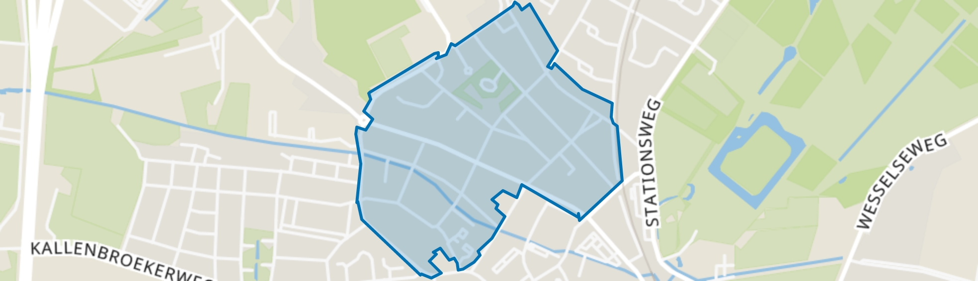 Staatsliedenwijk, Barneveld map