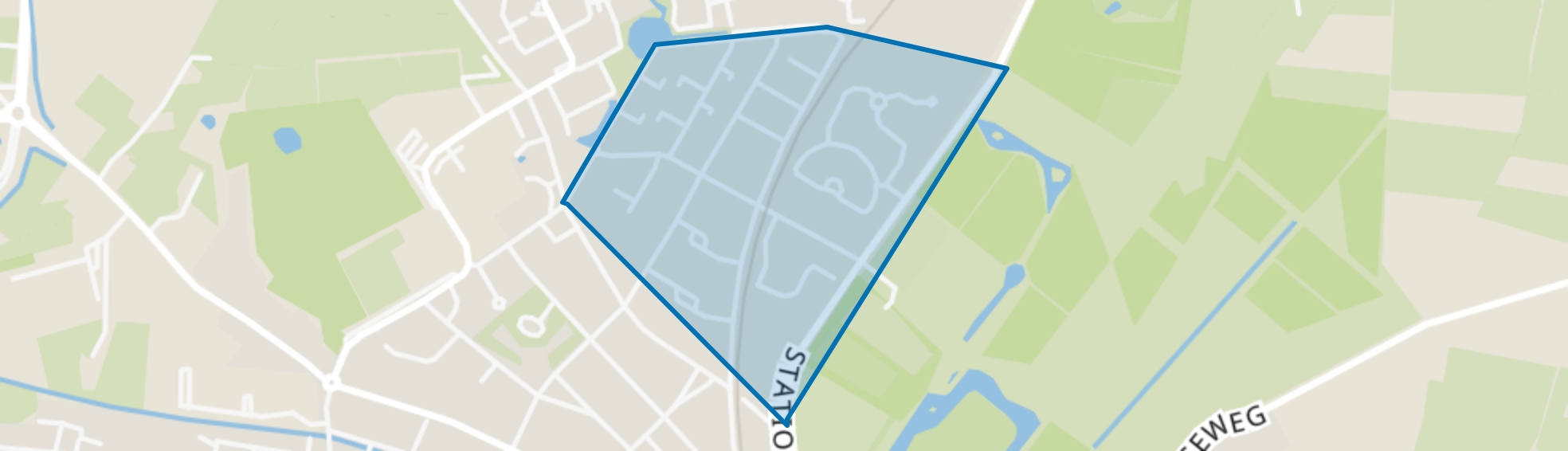 Vliegersveld, Barneveld map