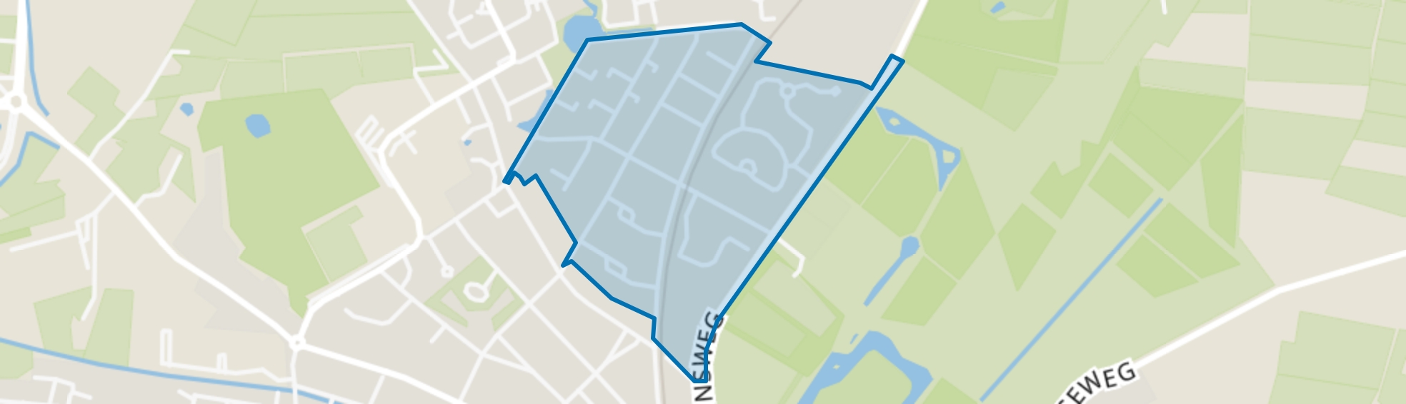 Vliegersveld, Barneveld map