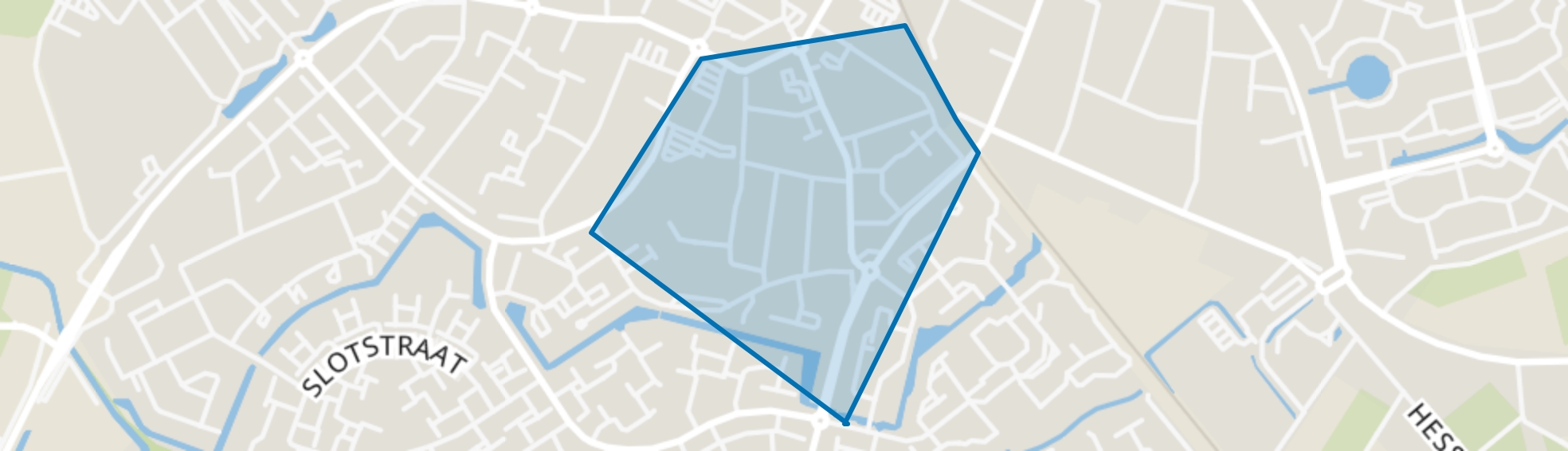 Vogelbuurt, Barneveld map