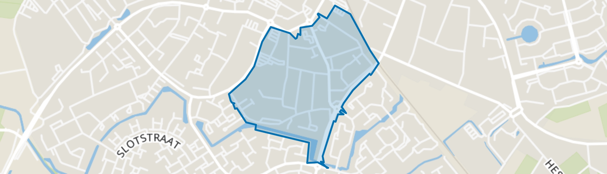 Vogelbuurt, Barneveld map