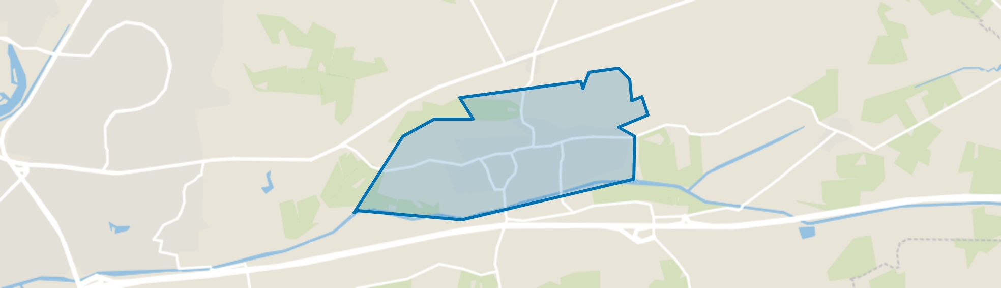 Dorp Bathmen, Bathmen map