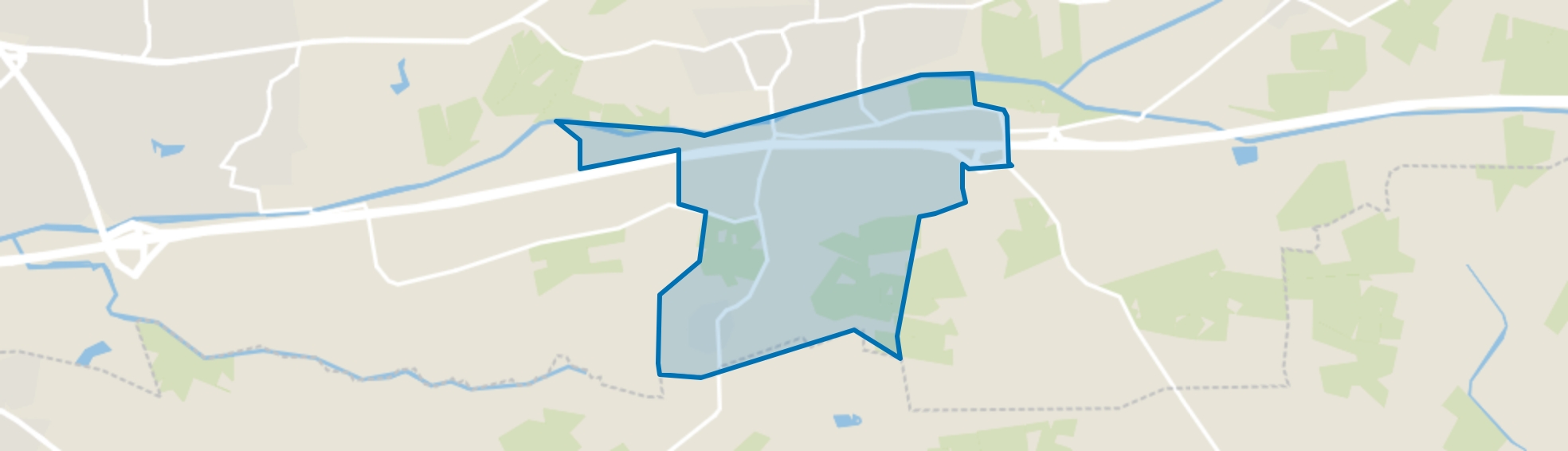 Dortherhoek, Bathmen map