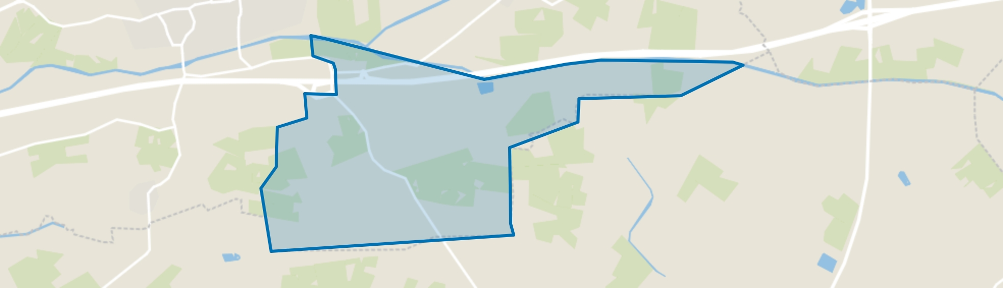 Zuidloo, Bathmen map