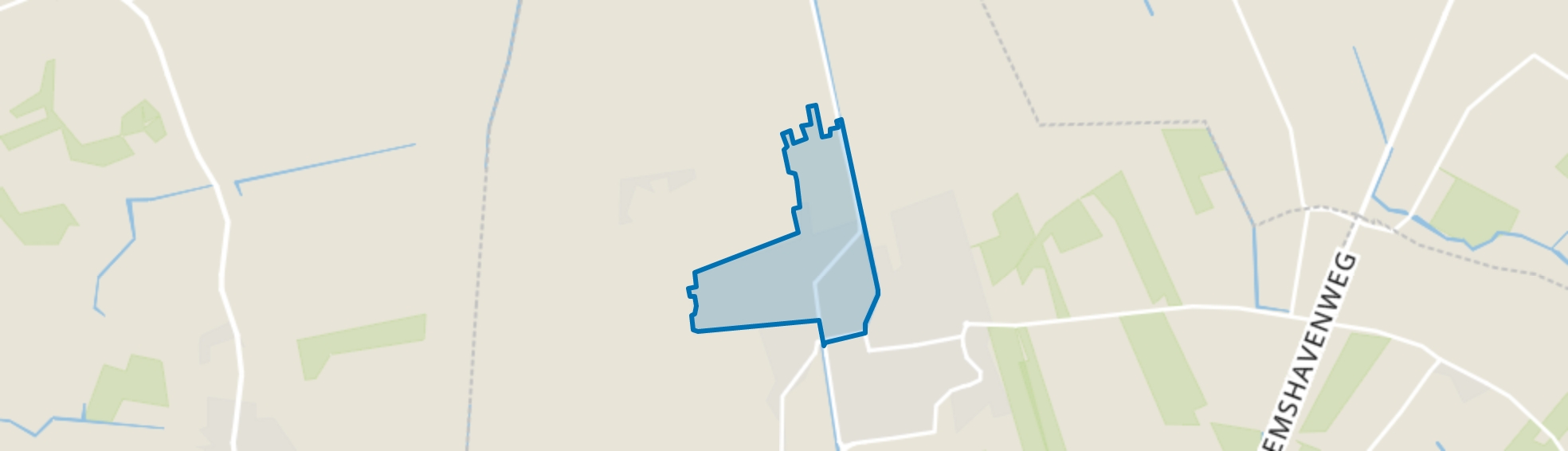 Bedum Noord - West, Bedum map