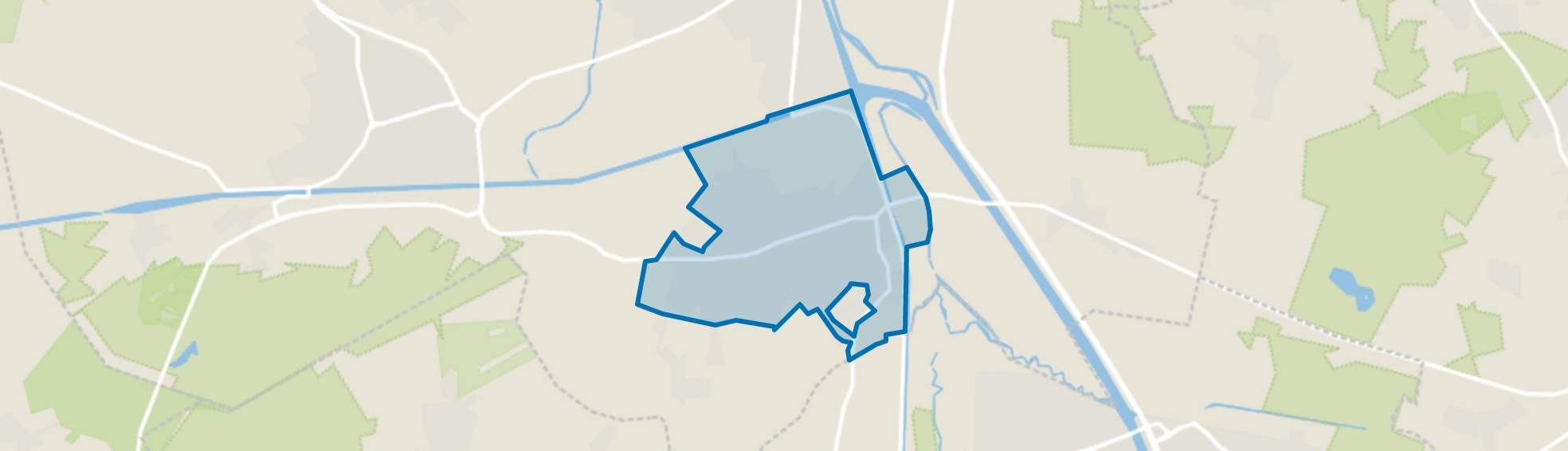 Aarle-Rixtel, Beek en Donk map