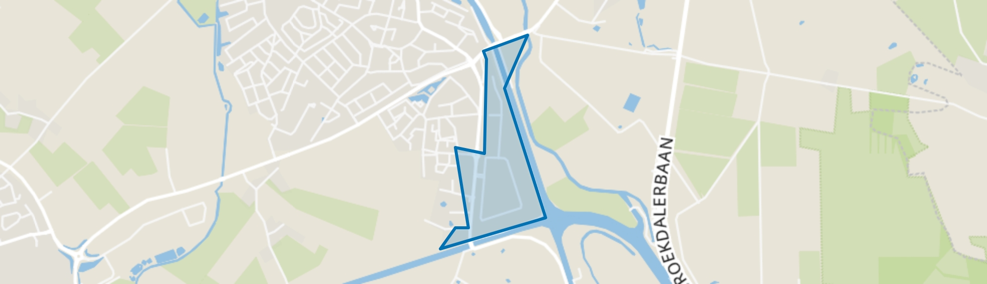 Bedrijventerrein Beekerheide, Beek en Donk map