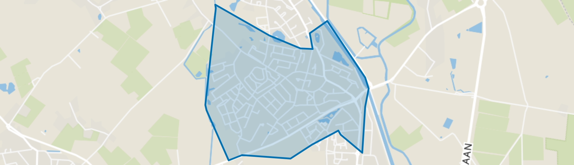 Beek, Beek en Donk map