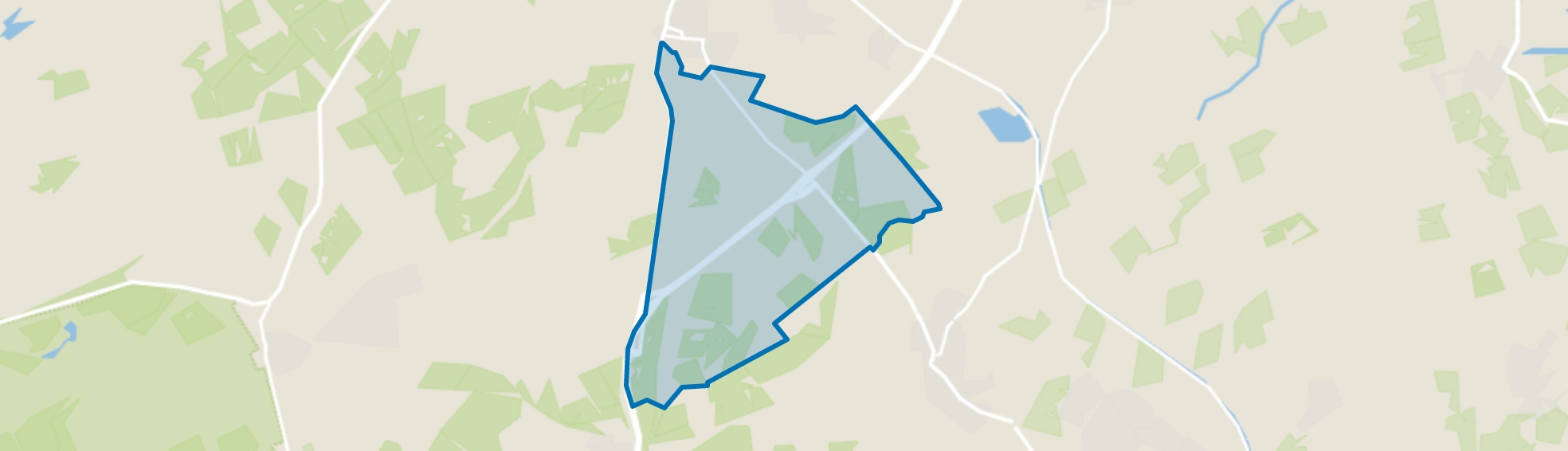 Bosgebied Beekbergen-Zuid, Beekbergen map