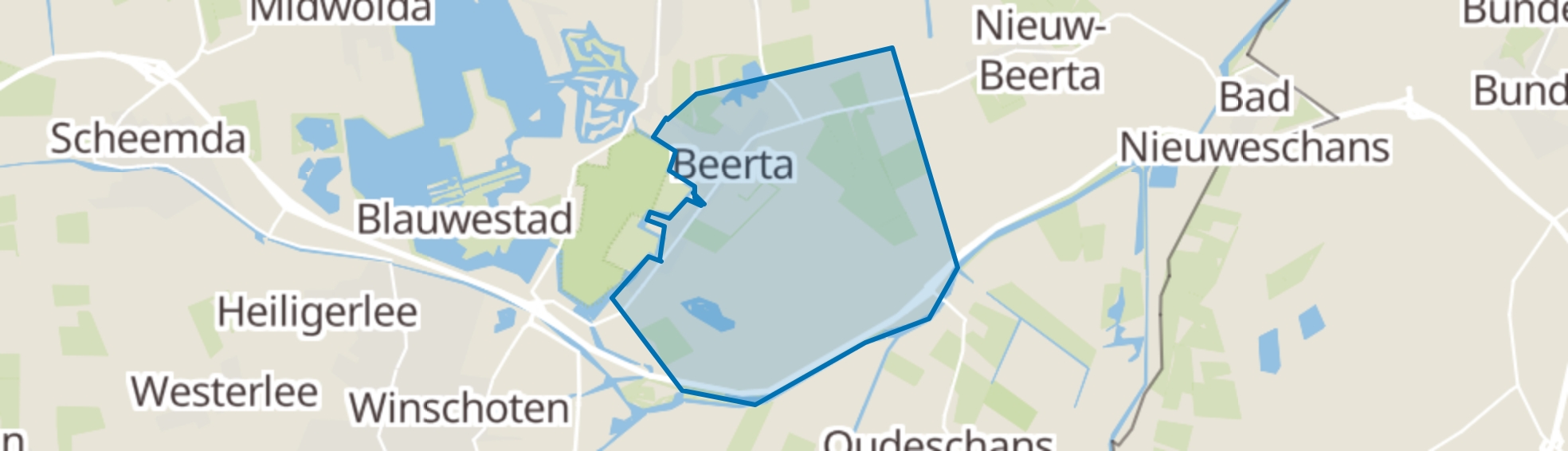 Beerta map