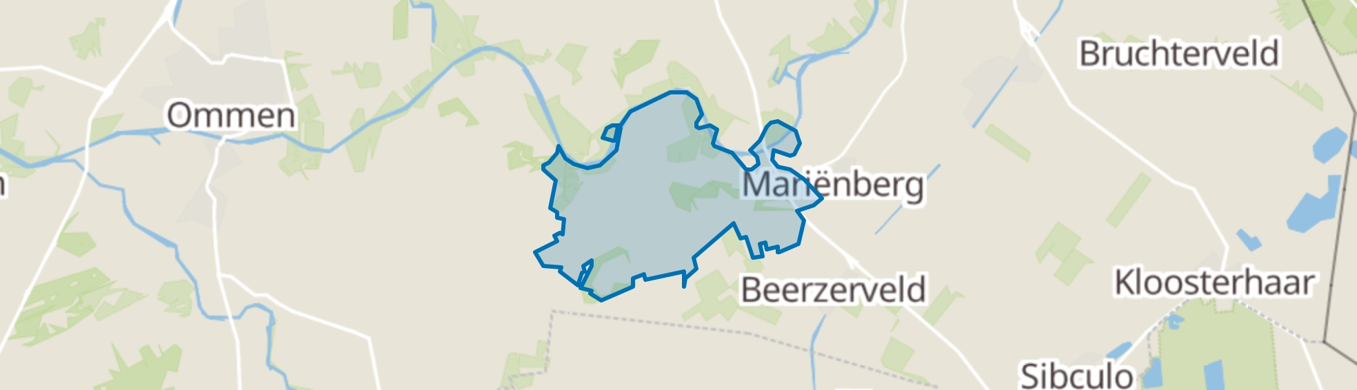 Beerze map