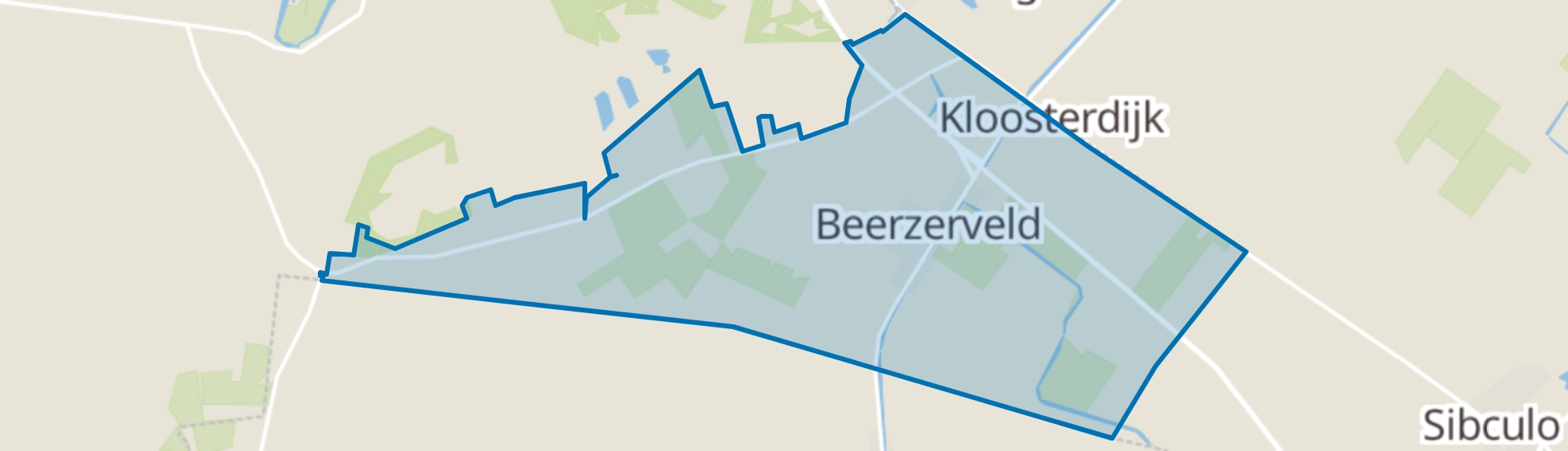 Beerzerveld map