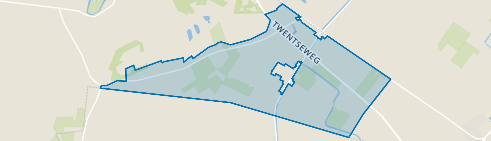 Buurtschap Beerzerveld, Beerzerveld map