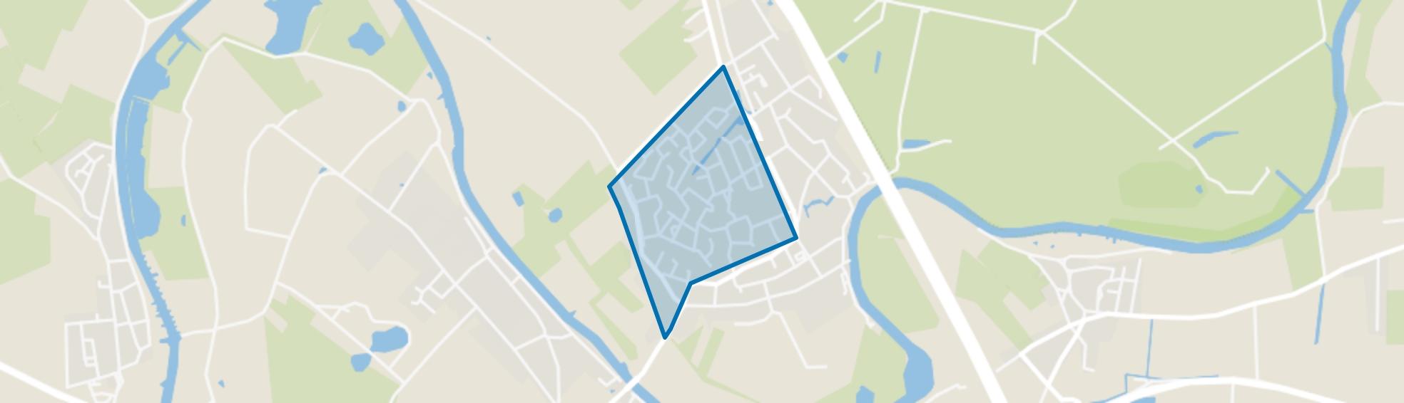 Beesd West, Beesd map