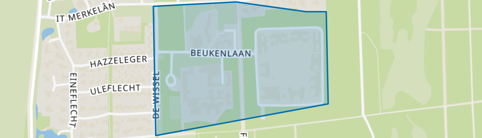 Beetsterzwaag-Talant, Beetsterzwaag map