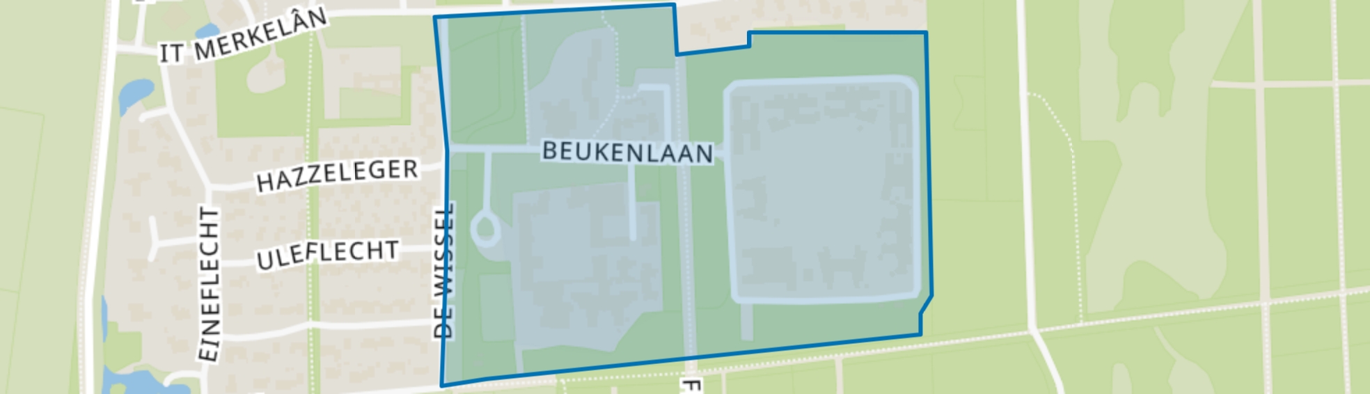 Beetsterzwaag-Talant, Beetsterzwaag map