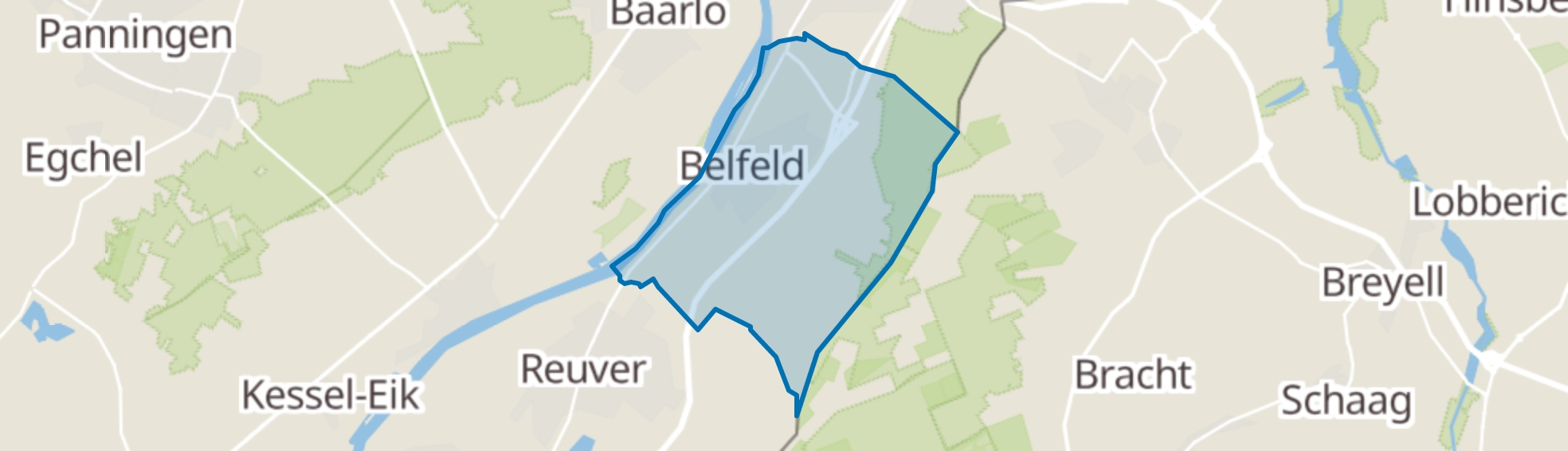 Belfeld map