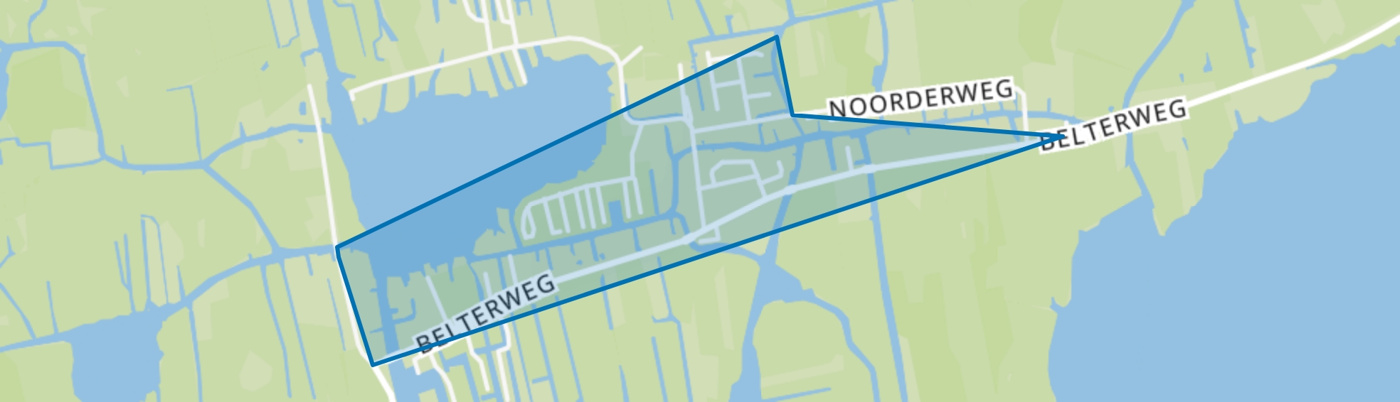 Belt-Schutsloot, Belt-Schutsloot map