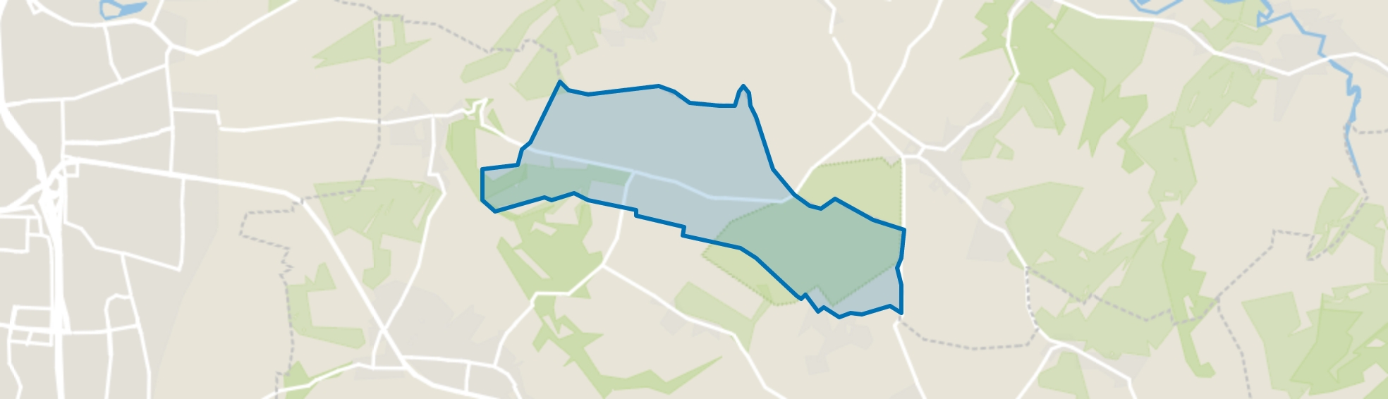 Gasthuis-Wolfshuis, Bemelen map