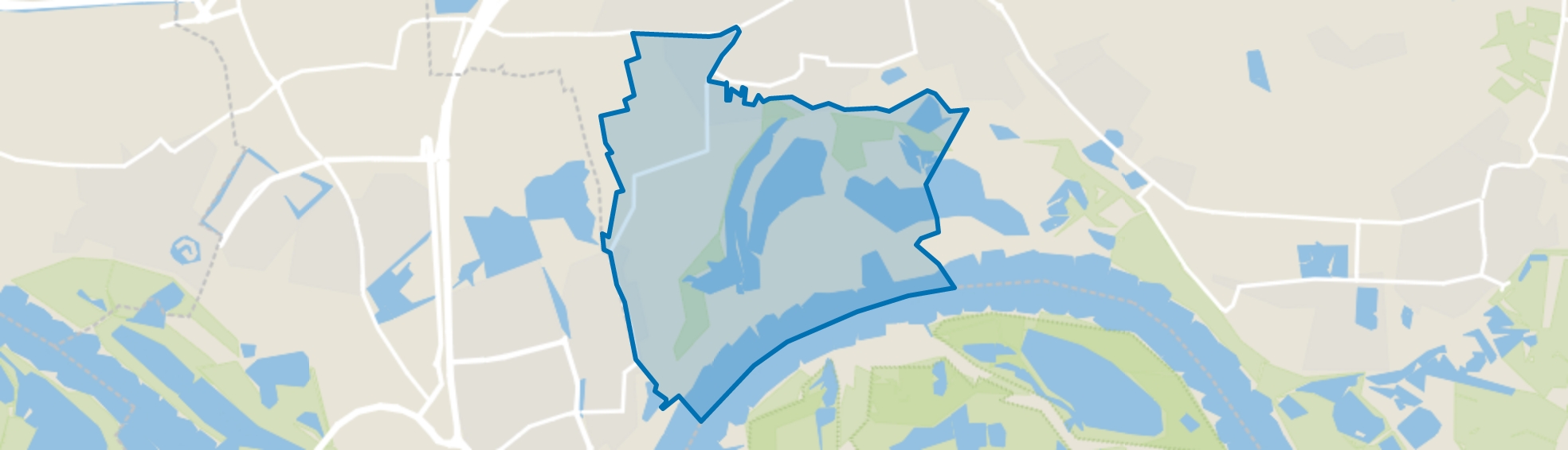 Buitengebied Bemmel Zuid, Bemmel map