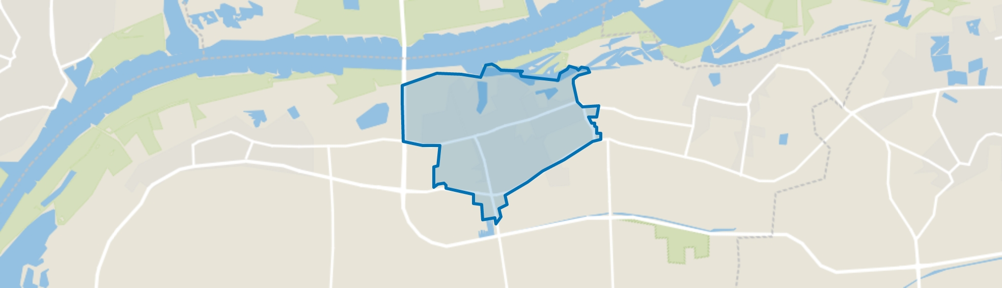 Kern Beneden-Leeuwen, Beneden-Leeuwen map