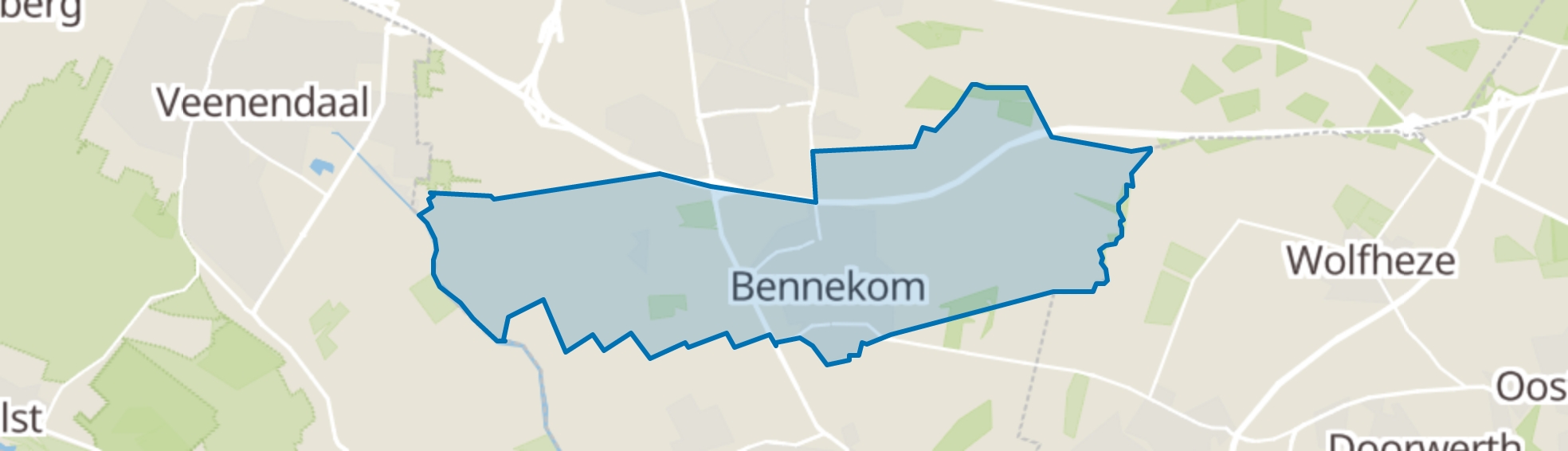 Bennekom map