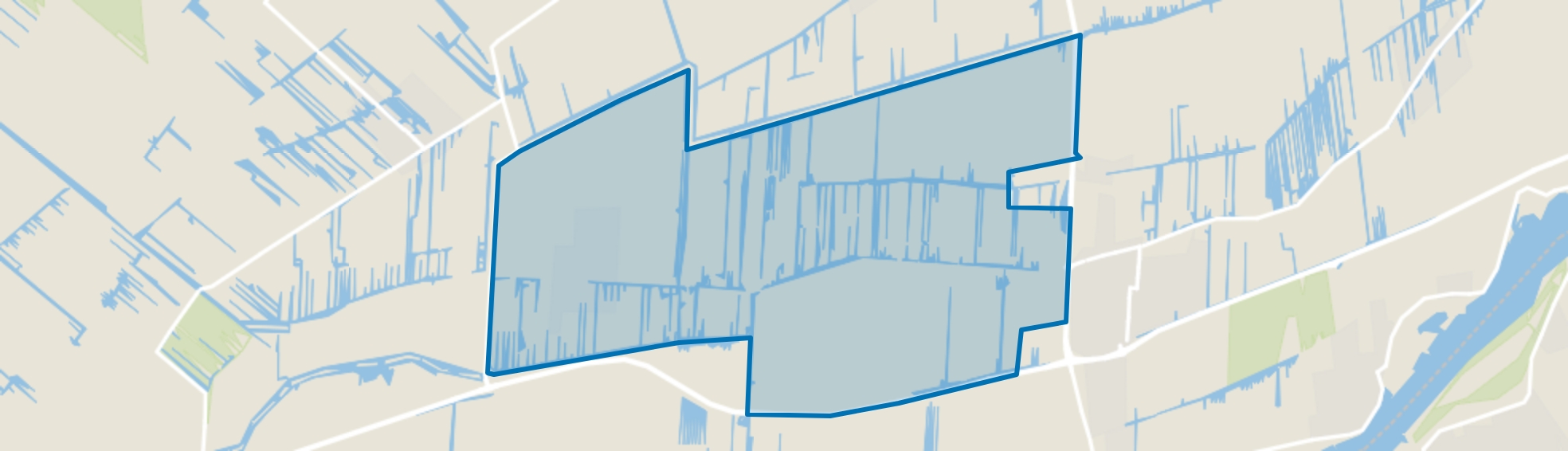 Benedenberg en Zuidbroek, Bergambacht map