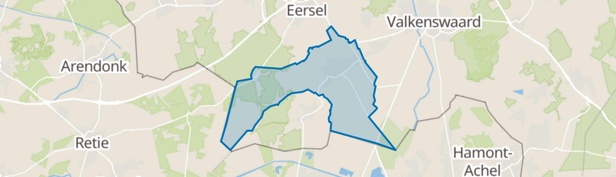 Bergeijk map