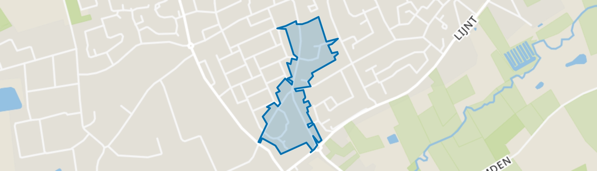 Burgemeester Magneestraat e.o., Bergeijk map