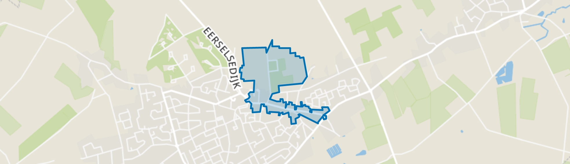 Meester Pankenstraat-Riethovensedijk, Bergeijk map