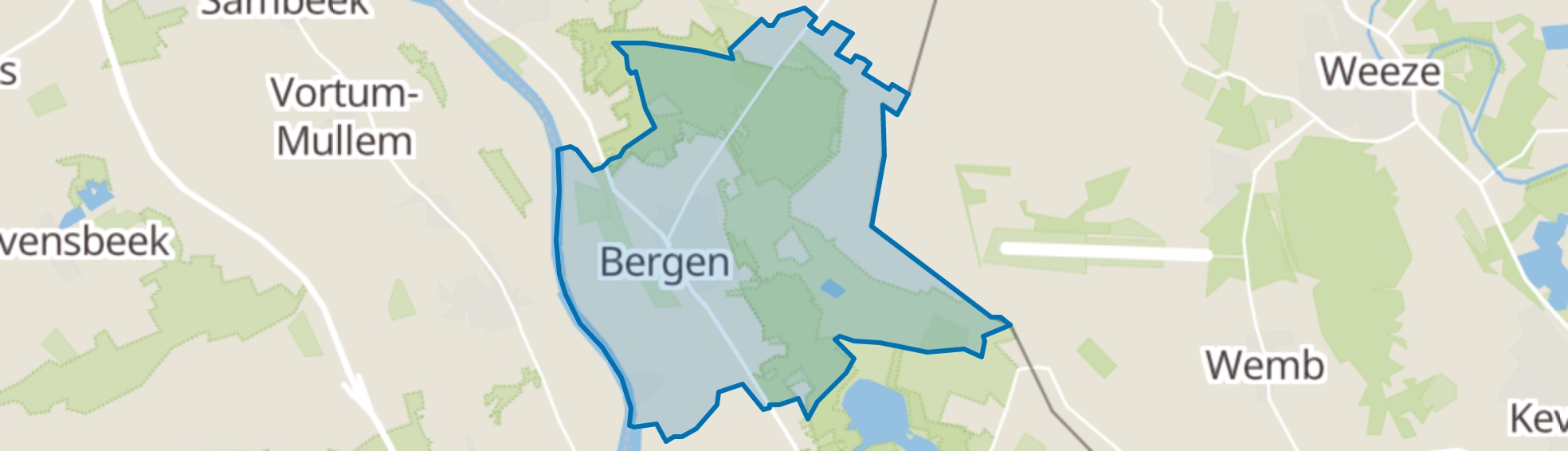 Bergen (LI) map