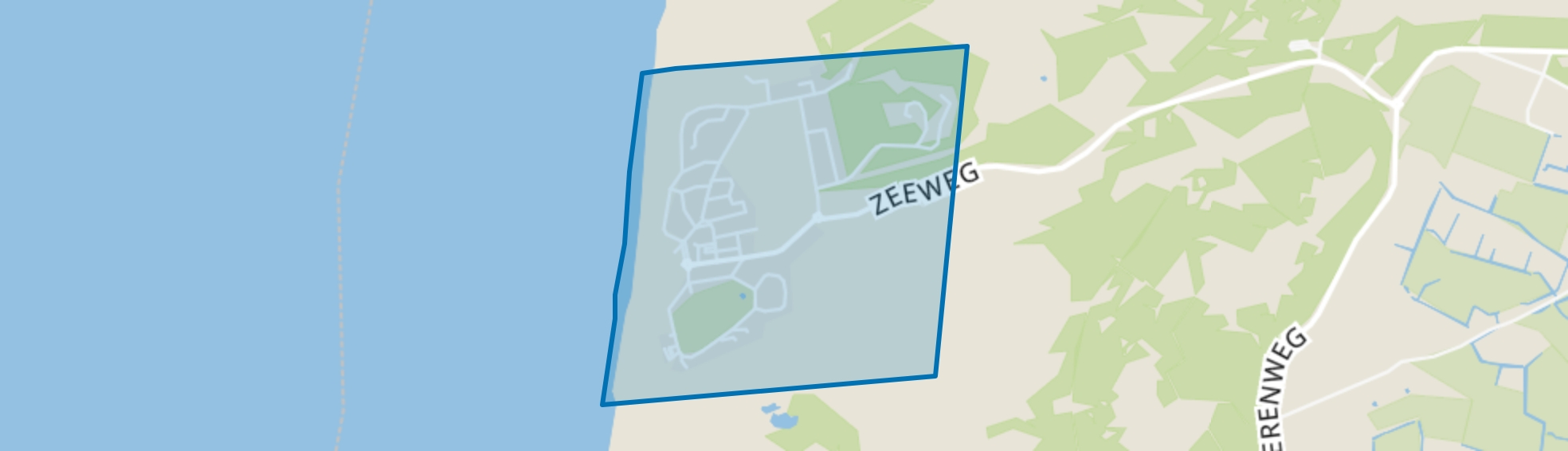 Bergen aan Zee, Bergen (NH) map