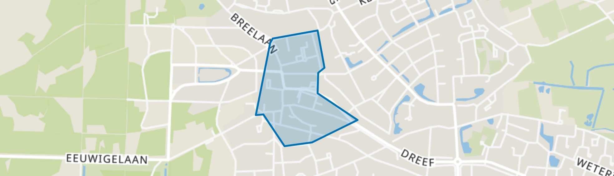 Bergen-Centrum, Bergen (NH) map