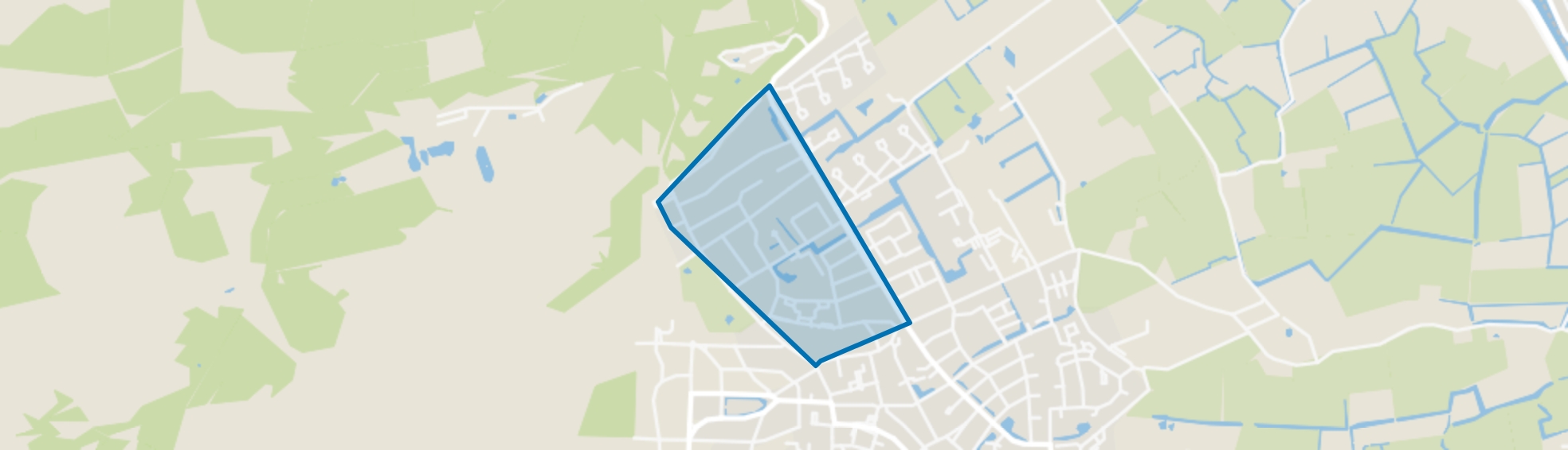 Boschrand, Bergen (NH) map