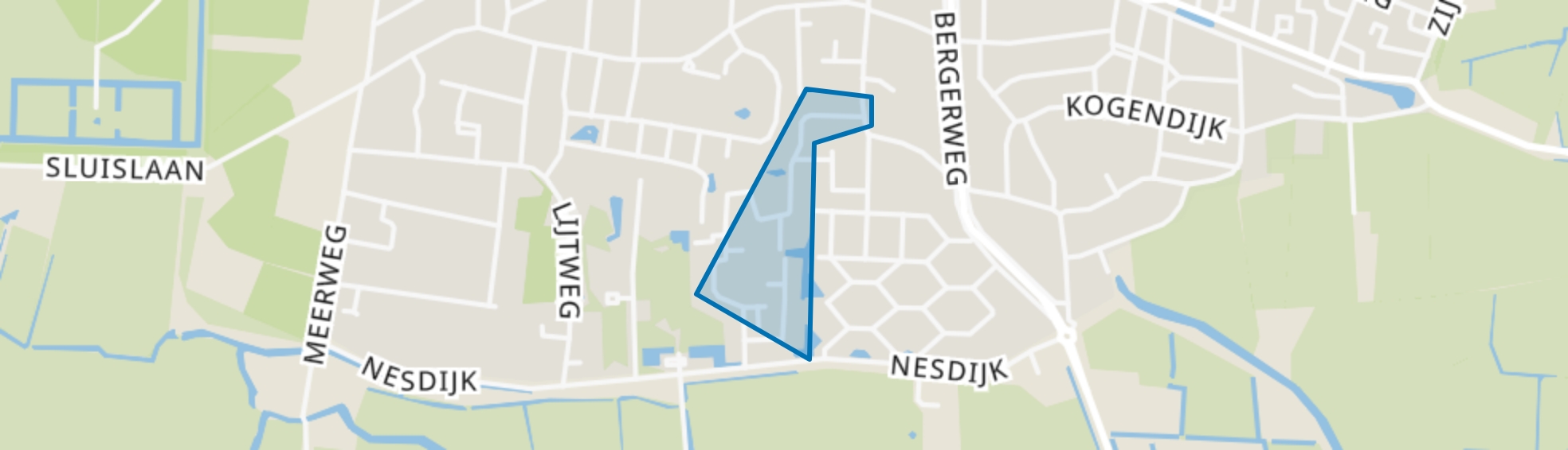 Conincx, Bergen (NH) map