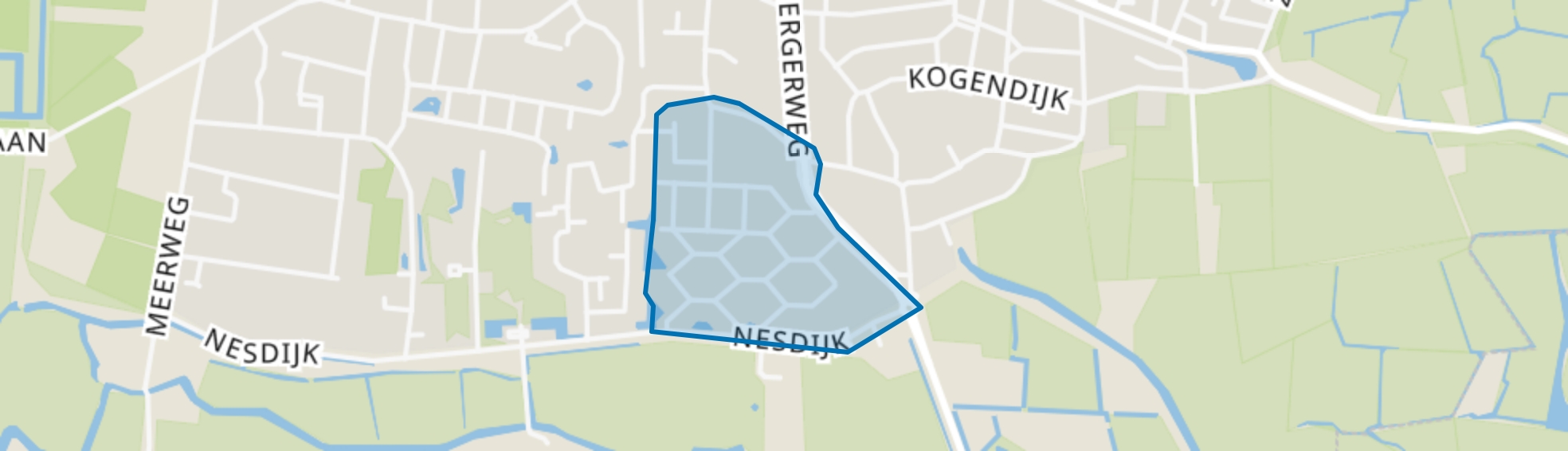 Kruidenbuurt, Bergen (NH) map