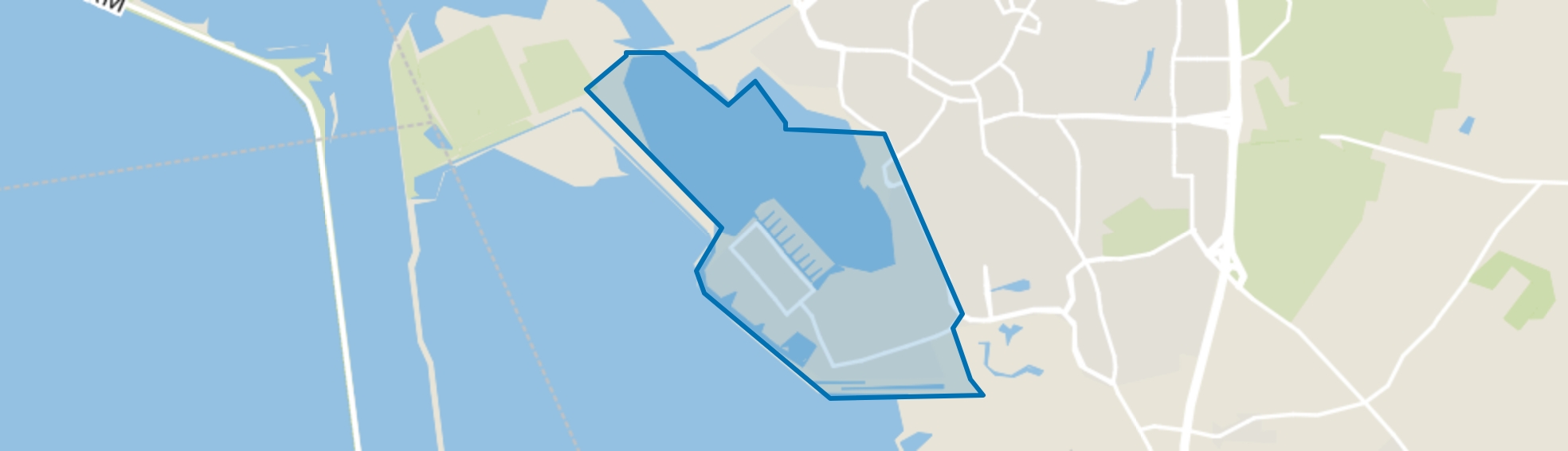 Bergse Plaat, Bergen op Zoom map